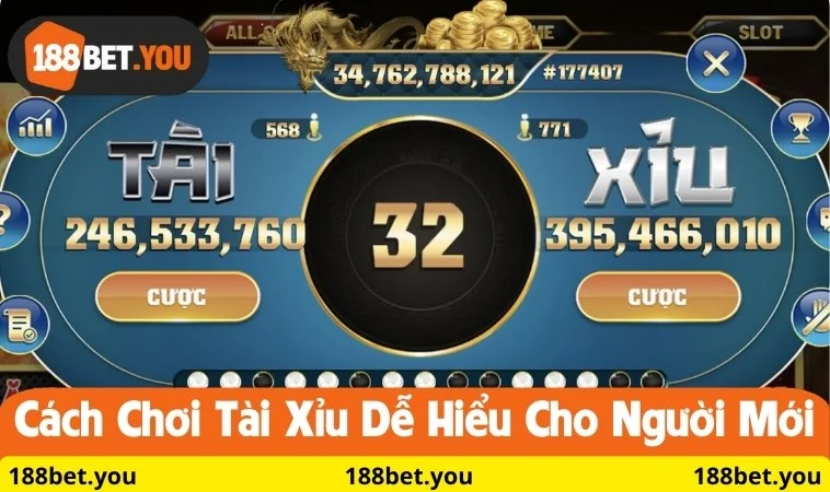 Cách chơi Tài Xỉu dễ hiểu cho người mới