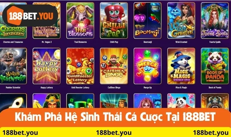 Khám phá hệ sinh thái cá cược tại 188BET