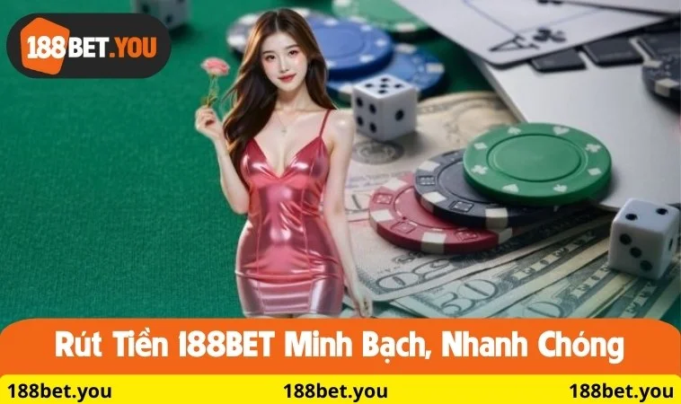 Rút tiền 188BET minh bạch, nhanh chóng