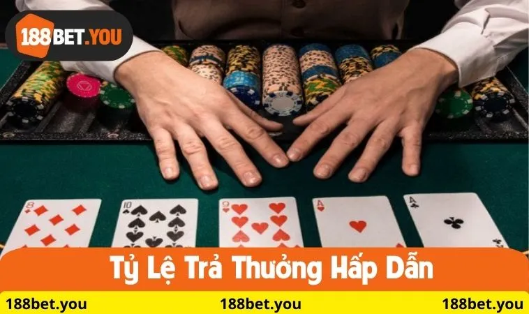 Tỷ lệ trả thưởng tại 188BET hấp dẫn